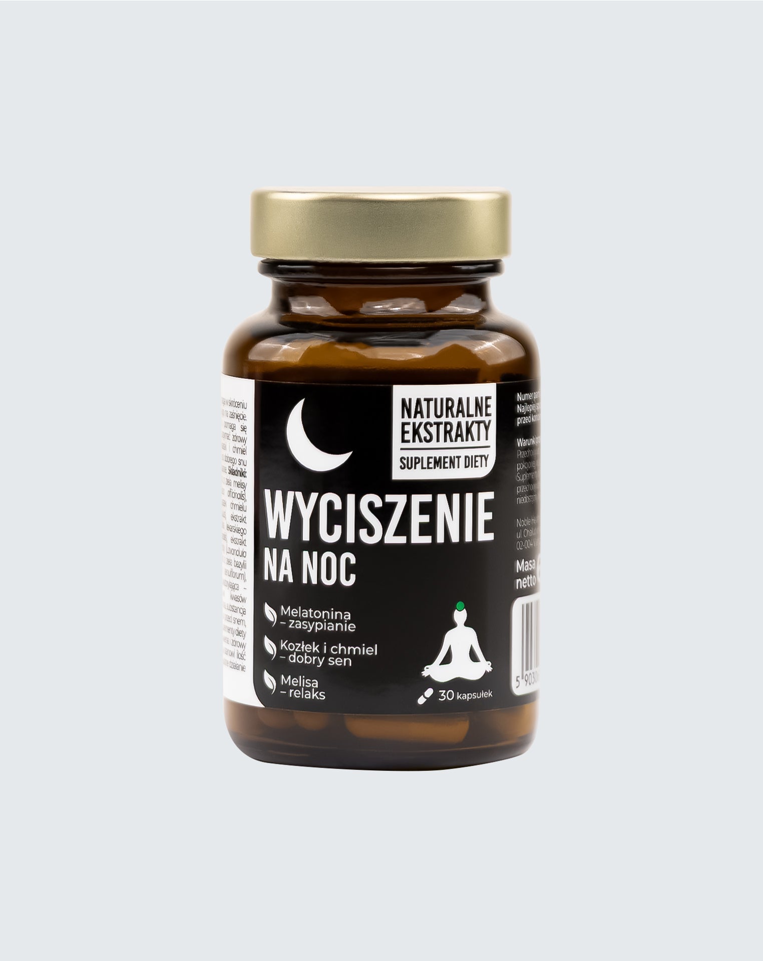 Calmarsi per la notte Noble Health, la melatonina migliora il sonno e il relax
