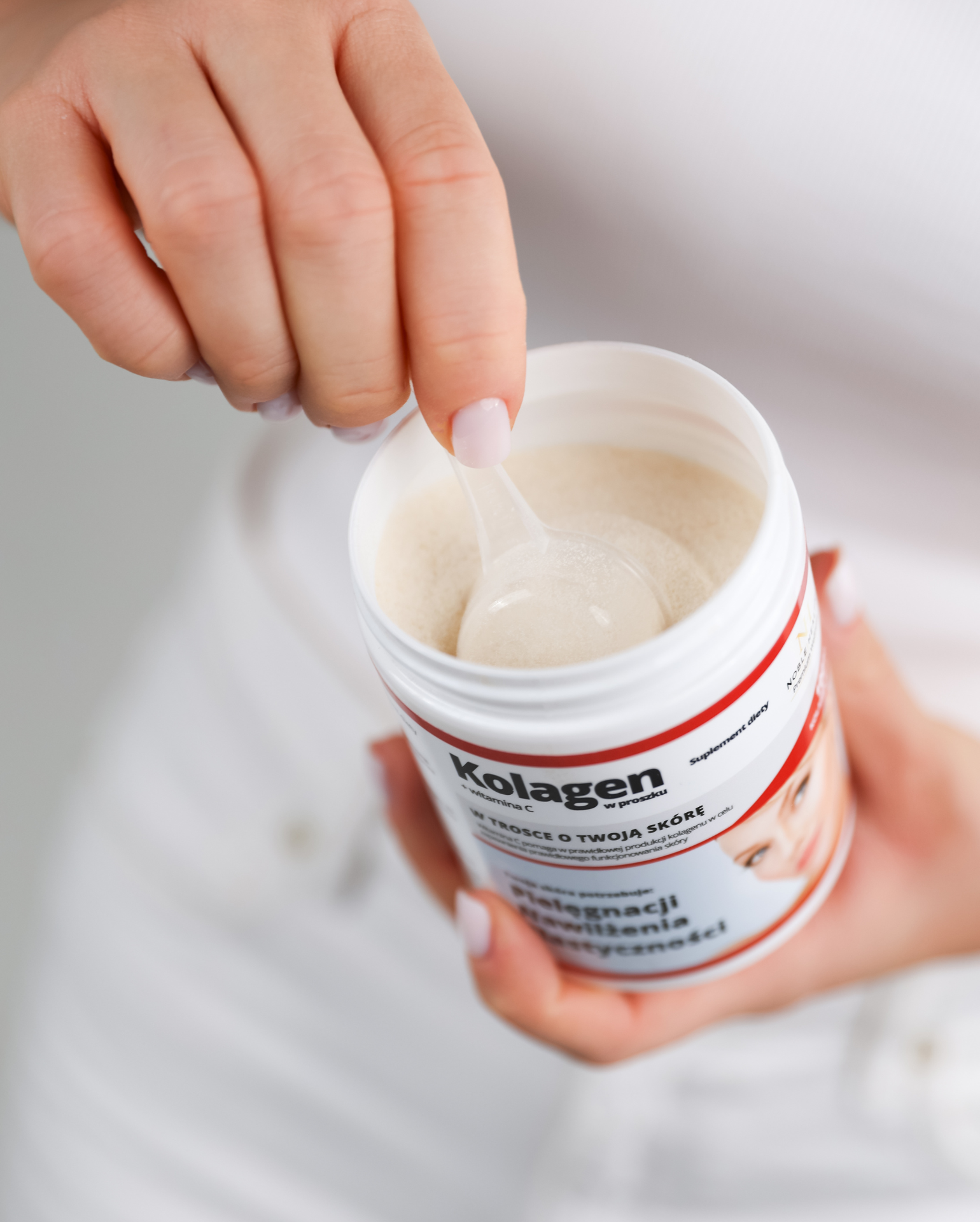 Collagene + vitamina C in polvere - Noble Health Pelle sana e bella