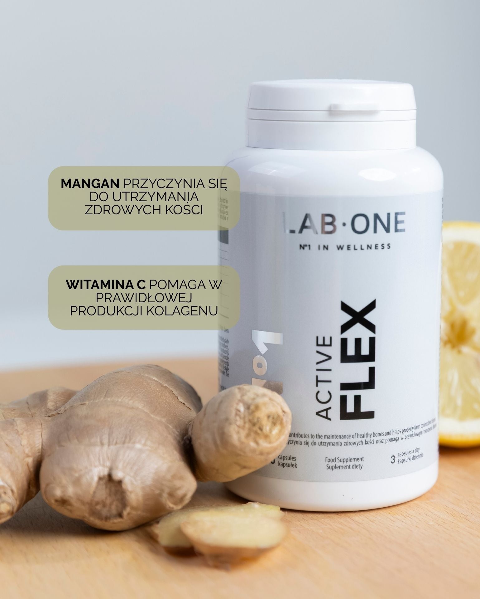 Lab One Active Flex Collagen Acido ialuronico articolazioni sane 90 capsule
