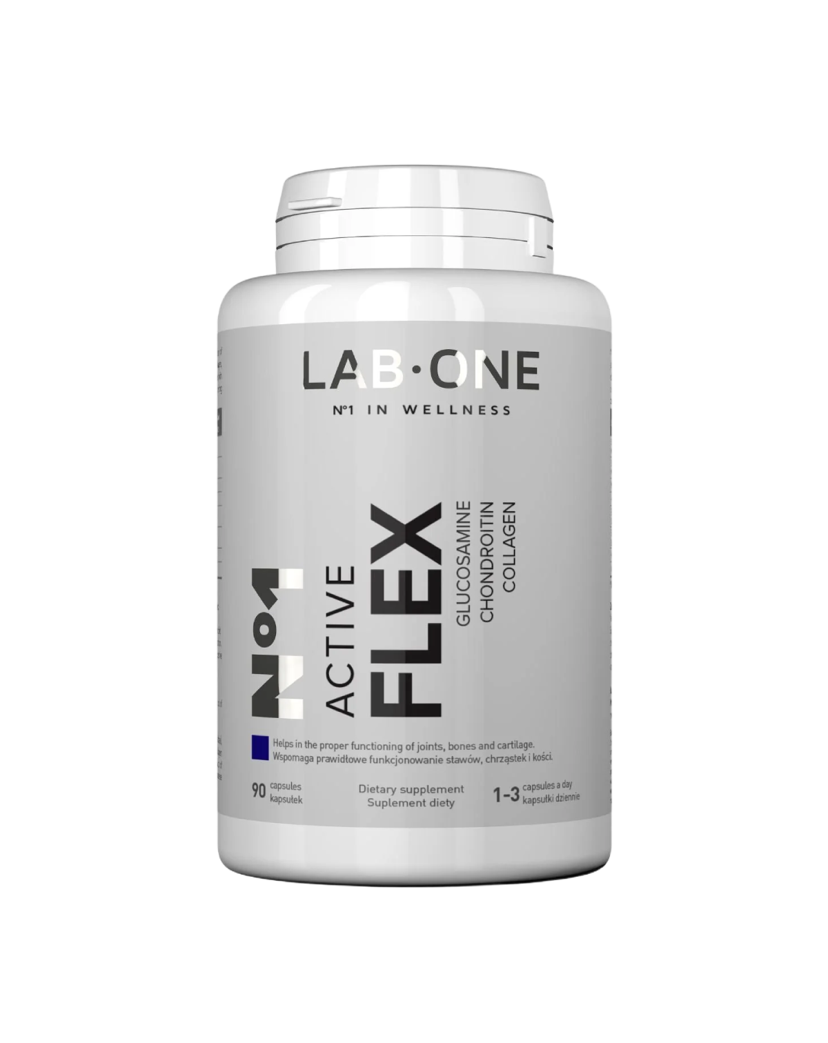 Lab One Active Flex Collagen Acido ialuronico articolazioni sane 90 capsule