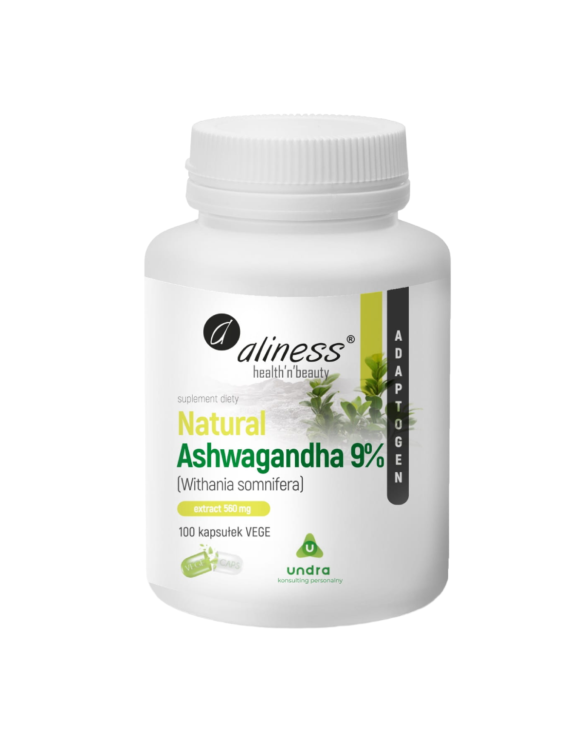 Ashwaganda 560mg 9% - Anity Stress energia della memoria