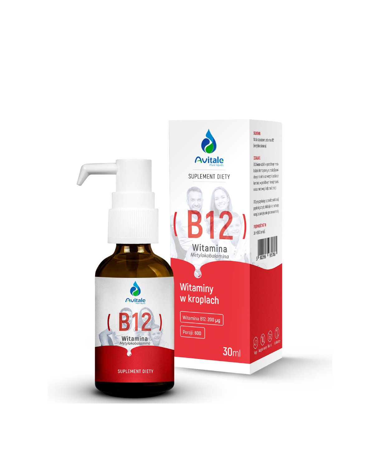 Avitale, Vitamina B12 (Metilcobalamina) - Alies