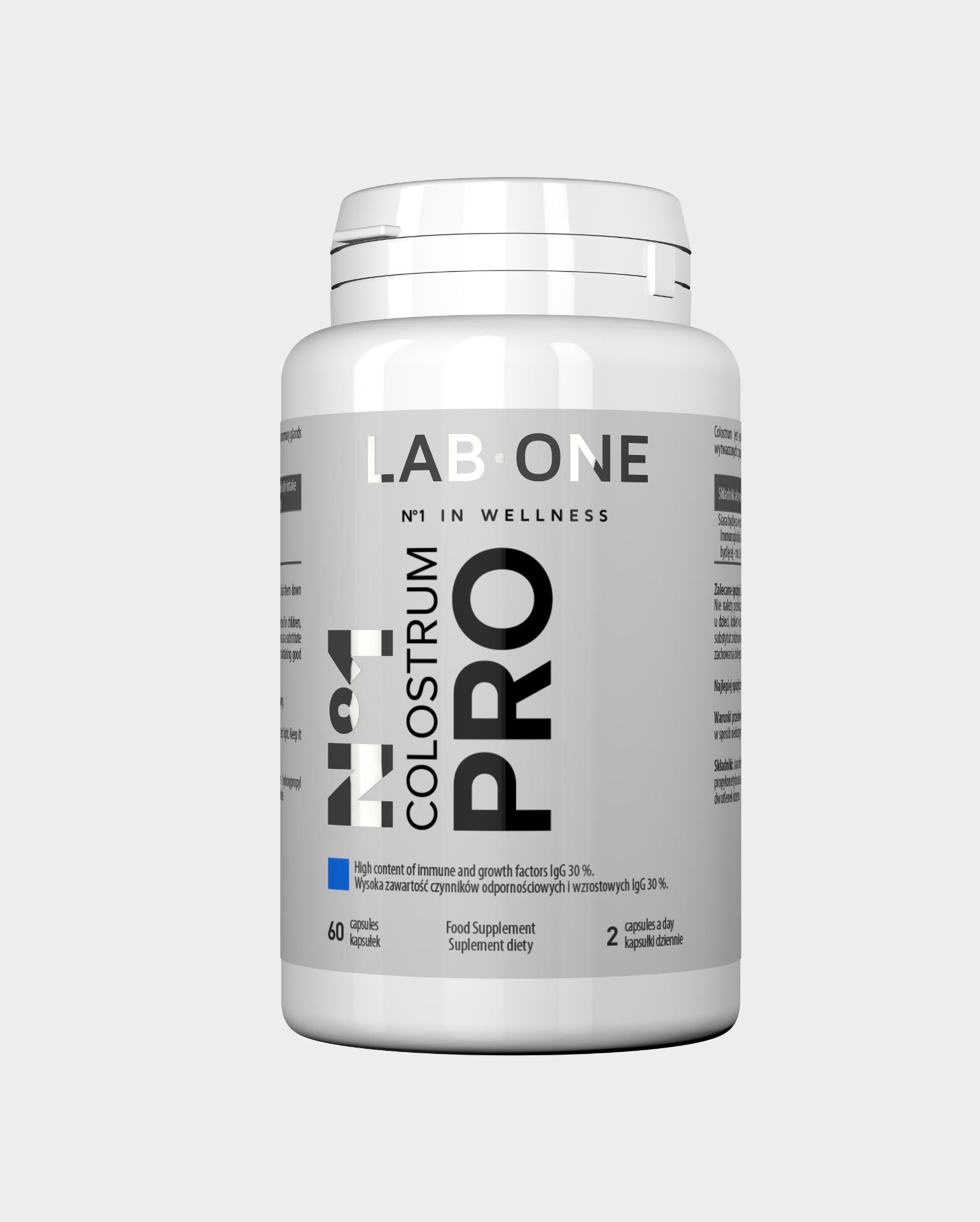LAB ONE Colostrum PRO Colostro Immunità al colostro bovino 800mg 60 pz