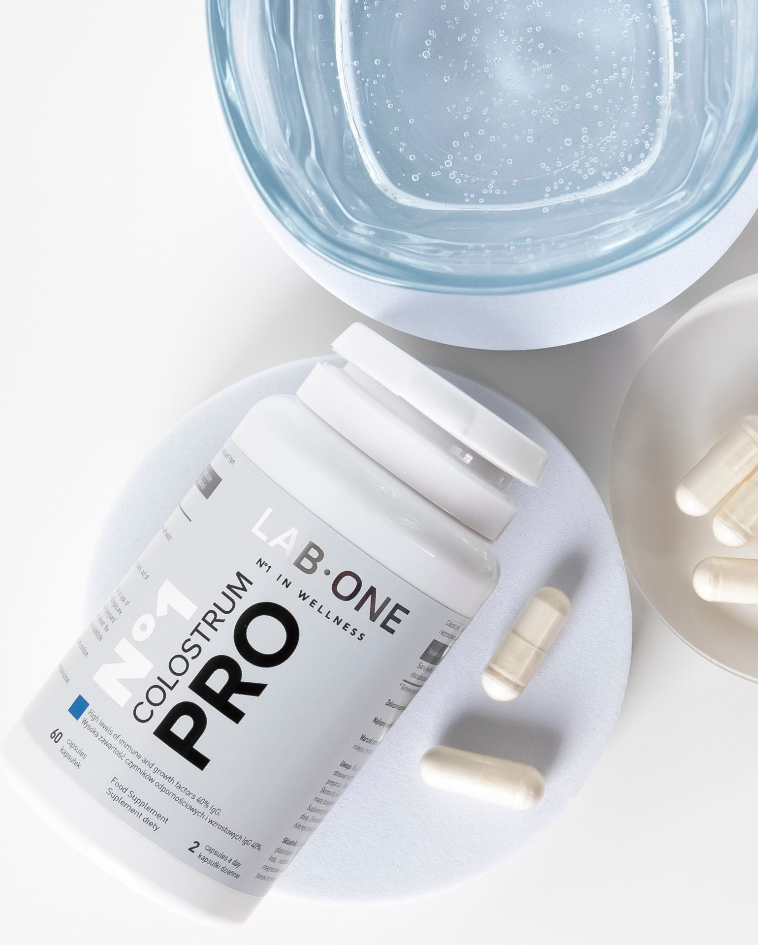 LAB ONE Colostrum PRO Colostro Immunità al colostro bovino 800mg 60 pz