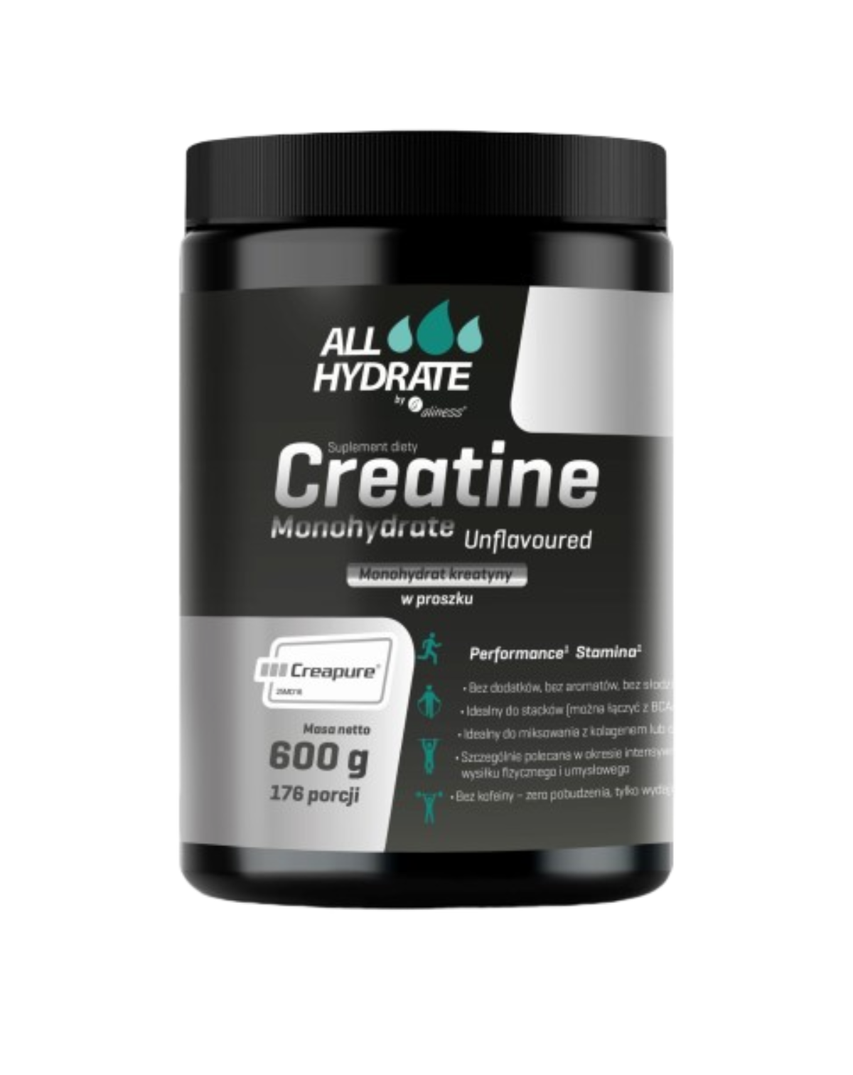 Creatina AllHydrate - Creatina monoidrato Alies, insapore