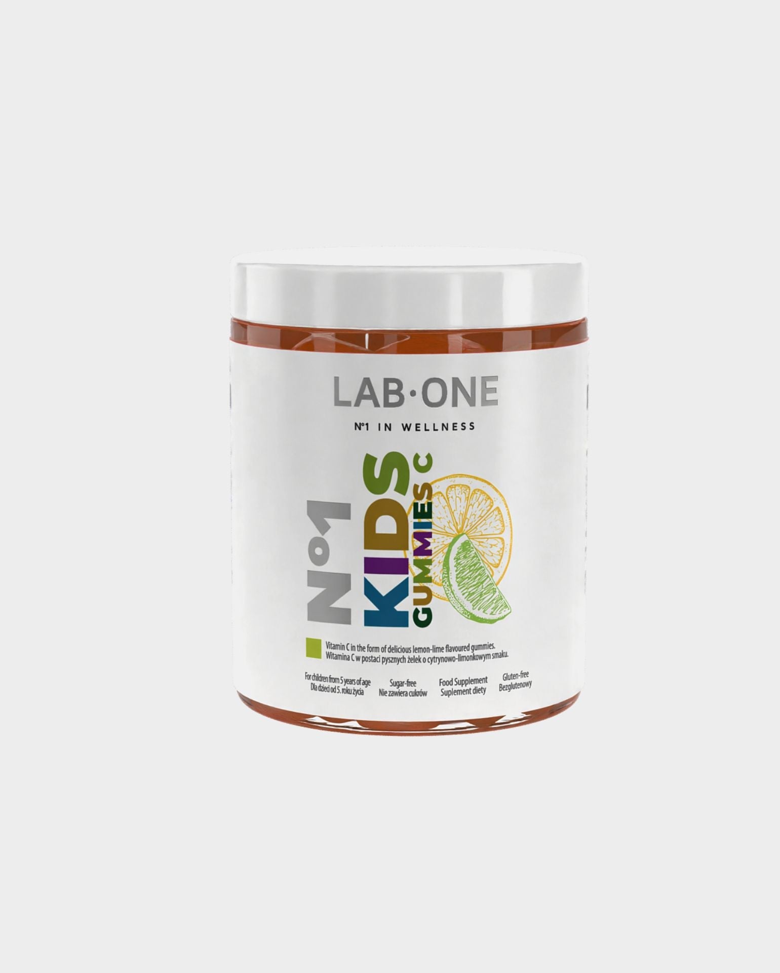 LAB ONE N°1 KidsGUMMIES C Gelatine alla vitamina C per bambini dai 5 anni. Immunità