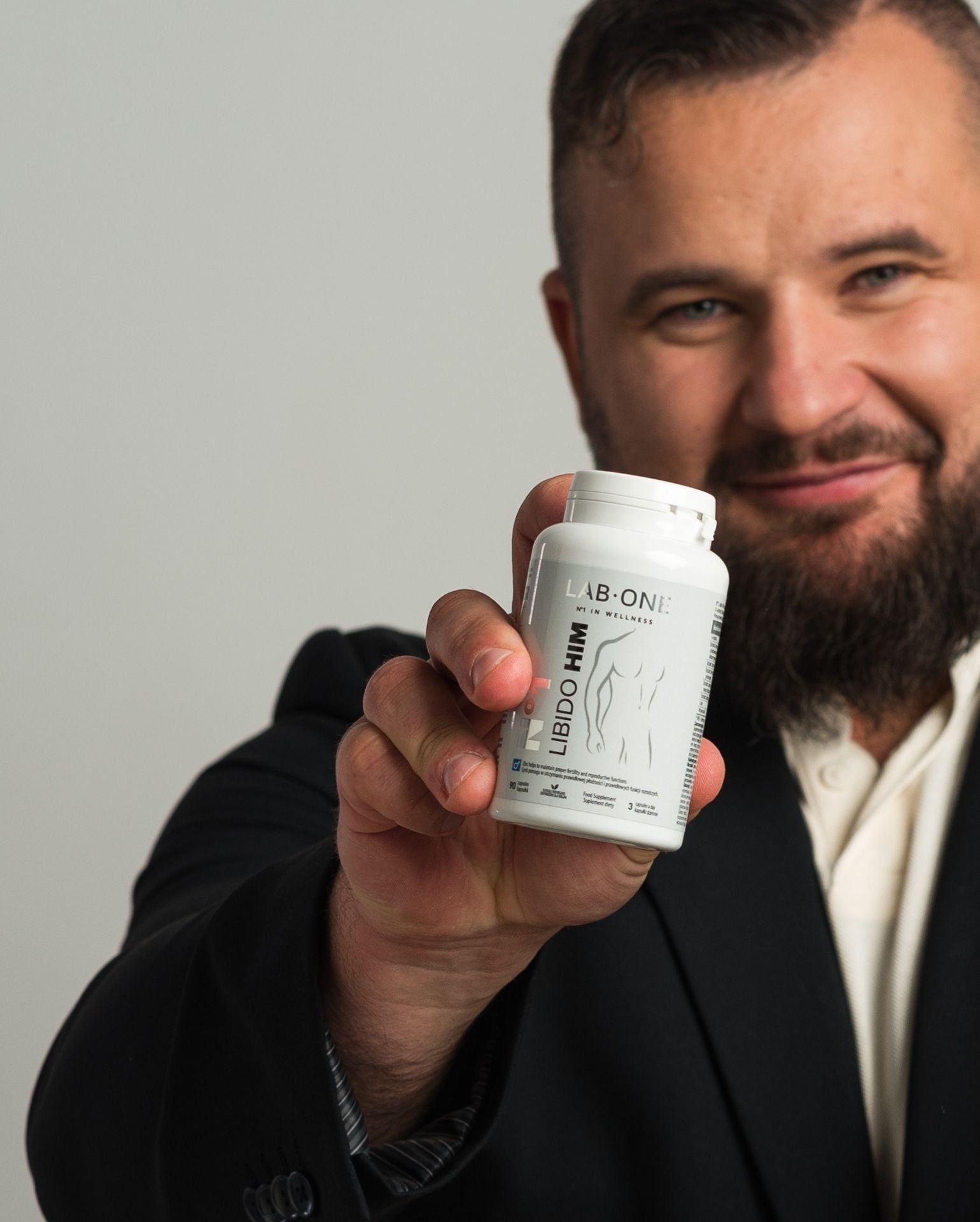 Lab One N°1 Libido Him L-Arginina ginseng potenza erezione 90 capsule