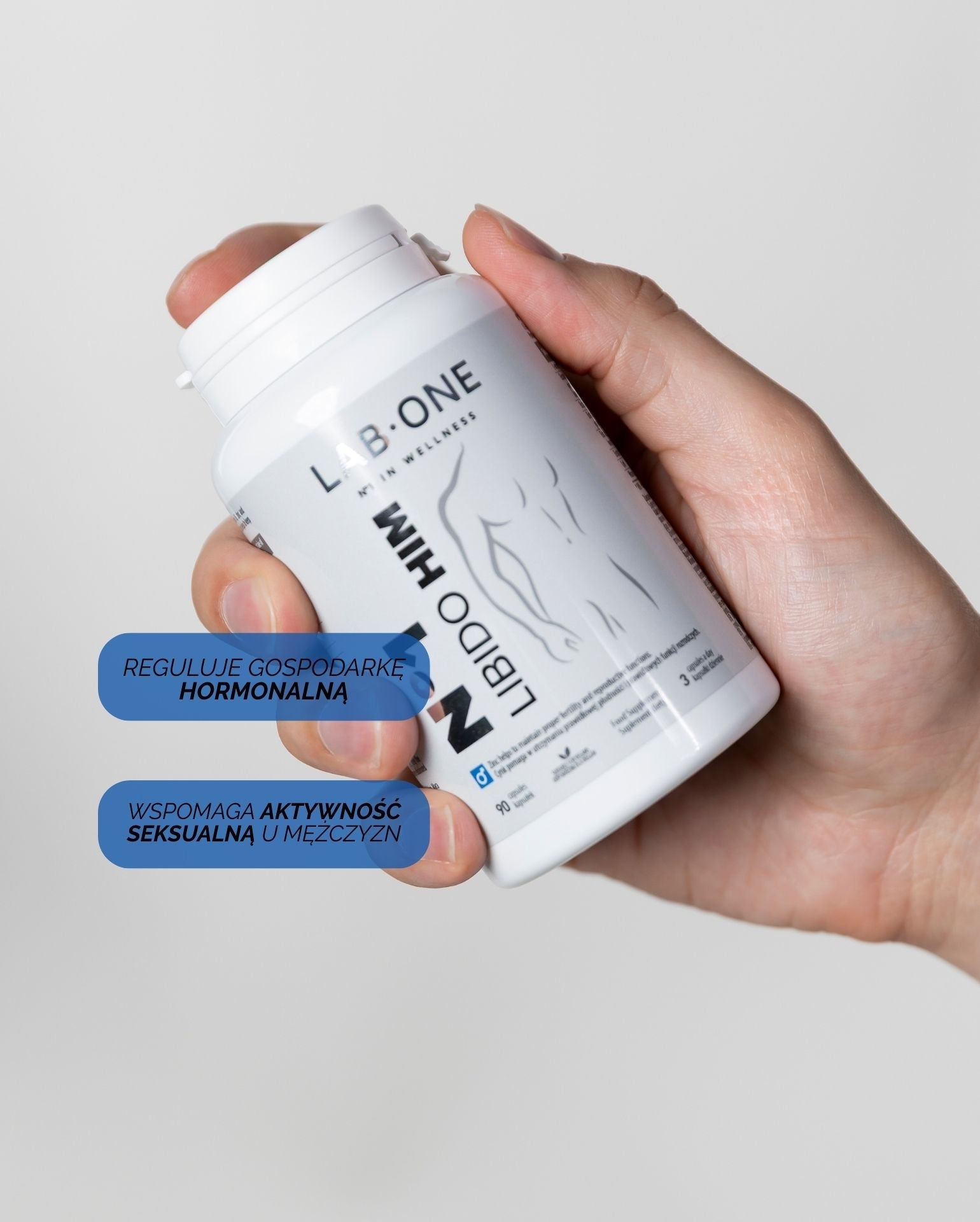 Lab One N°1 Libido Him L-Arginina ginseng potenza erezione 90 capsule