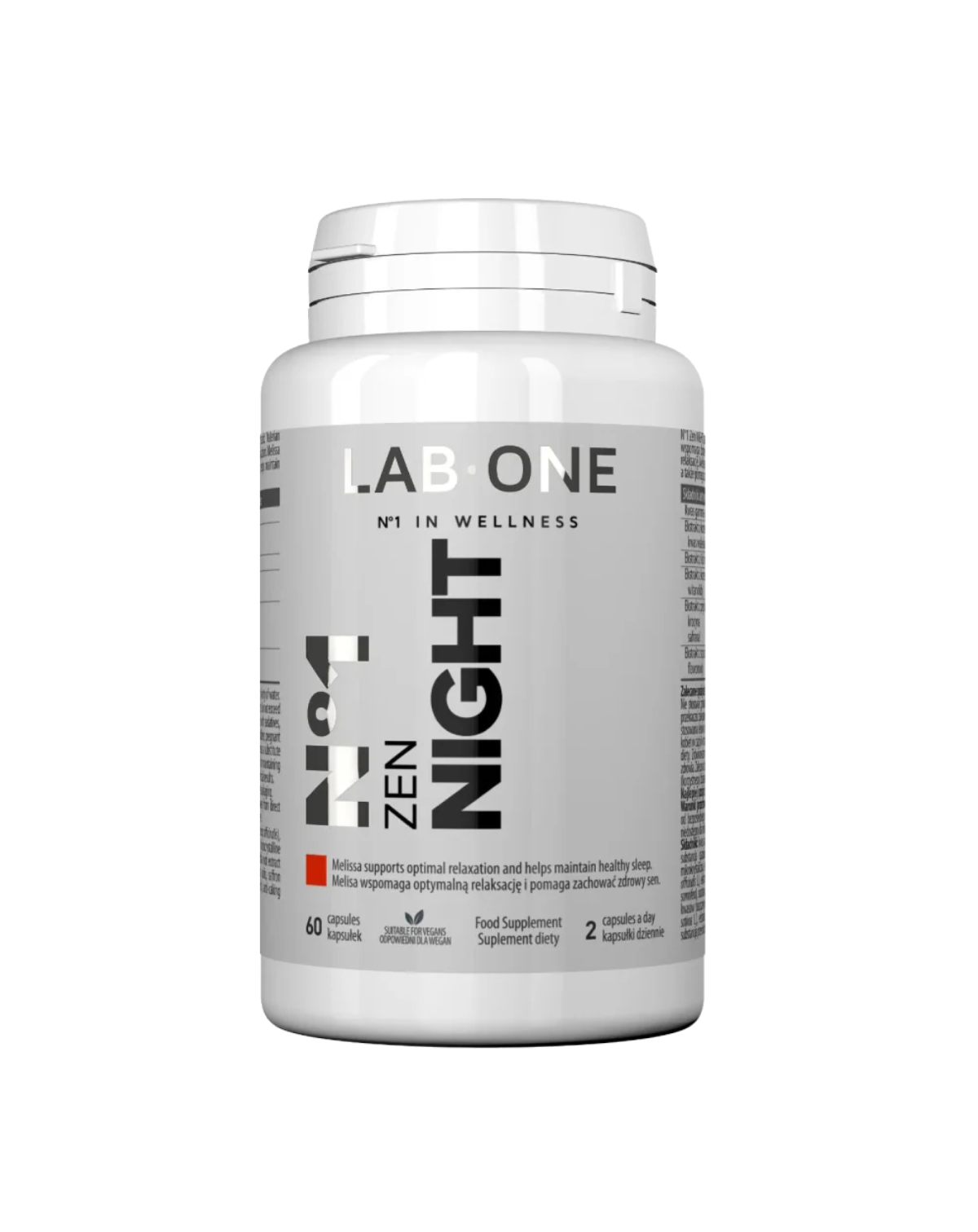 LAB ONE ZEN NIGHT 60 caps Dormire meglio Rilassa Rende più facile addormentarsi